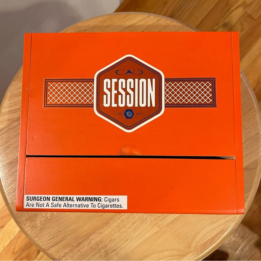 CAO Session ‘Sit Smoke Chill’ Cigar Box